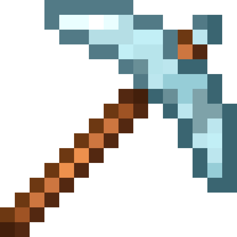Stone pickaxe icon representing mid-level durability
